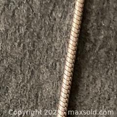 MaxSold Auction: Vintage Sterling Silver Pendant and Necklace - Toronto (Ontario, Canada) SELLER MANAGED Downsizing Online Auction - Lamb Avenue