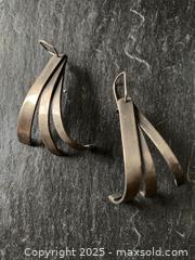 MaxSold Auction: Vintage Unusual Sterling Silver Drop Earrings - Toronto (Ontario, Canada) SELLER MANAGED Downsizing Online Auction - Lamb Avenue