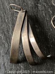 MaxSold Auction: Vintage Unusual Sterling Silver Drop Earrings - Toronto (Ontario, Canada) SELLER MANAGED Downsizing Online Auction - Lamb Avenue