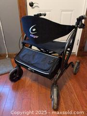 MaxSold Auction: Argo Excursion Rolling Walker / Rollator with Seat - Clearview (Ontario, Canada) SELLER MANAGED Downsizing Online Auction - Simcoe County Road 7 (STORAGE)