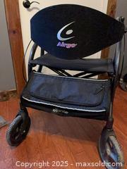 MaxSold Auction: Argo Excursion Rolling Walker / Rollator with Seat - Clearview (Ontario, Canada) SELLER MANAGED Downsizing Online Auction - Simcoe County Road 7 (STORAGE)