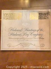 MaxSold Auction: Historical Paintings of the Hudson Bay Company - London (Ontario, Canada) SELLER MANAGED Downsizing Online Auction -  Vandusen Court