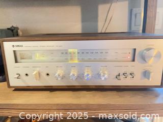 MaxSold Auction: Vintage Yamaha CR 400 stereo receiver  - London (Ontario, Canada) SELLER MANAGED Downsizing Online Auction -  Vandusen Court
