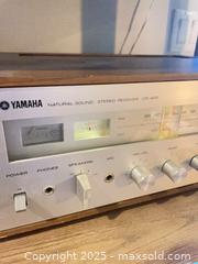 MaxSold Auction: Vintage Yamaha CR 400 stereo receiver  - London (Ontario, Canada) SELLER MANAGED Downsizing Online Auction -  Vandusen Court