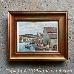 MaxSold Auction: 2x Framed Canadian Scenes  - Toronto (Ontario, Canada) SELLER MANAGED Reseller Online Auction - Ossington Avenue