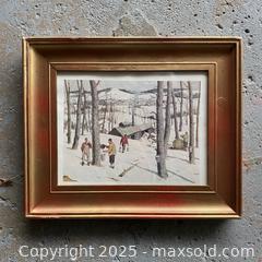 MaxSold Auction: 2x Framed Canadian Scenes  - Toronto (Ontario, Canada) SELLER MANAGED Reseller Online Auction - Ossington Avenue