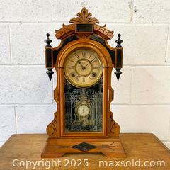 MaxSold Auction: Antique ~1887 Ansonia Mantel Clock  - Toronto (Ontario, Canada) SELLER MANAGED Reseller Online Auction - Ossington Avenue