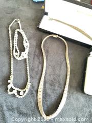 MaxSold Auction: Assorted Jewelry Lot: Necklaces, Bracelets &#38; Pendants (9+ pcs) - Reston (Virginia, USA) SELLER MANAGED Moving Online Auction - Seaford Court