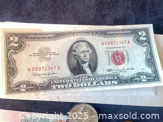 MaxSold Auction: Mixed Lot of World Banknotes and Coins - Reston (Virginia, USA) SELLER MANAGED Moving Online Auction - Seaford Court