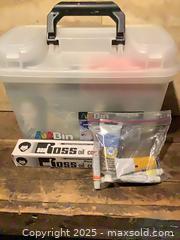 MaxSold Auction: Art Bin Loads of Painting Supplies  - Kingston (Ontario, Canada) PARTNER MANAGED Downsizing Online Auction -  Sydenham Road