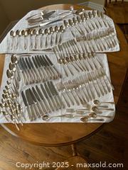 MaxSold Auction: Daffodil 1847 Rogers Silverplate Flatware (Used)  - Barrie (Ontario, Canada) SELLER MANAGED Estate Sale Online Auction - Crompton Drive