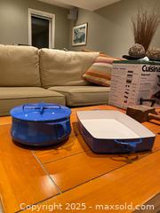 MaxSold Auction: Dansk Blue Enamel bake ware - Barrie (Ontario, Canada) SELLER MANAGED Estate Sale Online Auction - Crompton Drive