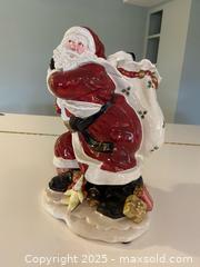 MaxSold Auction: Fitz and Floyd Santa with  Open Sack Vase - Barrie (Ontario, Canada) SELLER MANAGED Estate Sale Online Auction - Crompton Drive