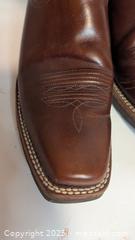 MaxSold Auction: Ariat Women&#39;s Square Toe Leather Boots US 8.5 Style 17230 - Toronto (Ontario, Canada) SELLER MANAGED Downsizing Online Auction - Ferris Road