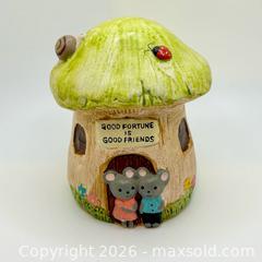 MaxSold Auction: Hobbiest mouse house mushroom coin bank  - Hamilton (Ontario, Canada) SELLER MANAGED Reseller Online Auction -  Kings Forest Drive