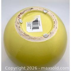 MaxSold Auction: Yellow contemporary smiley face planter - Hamilton (Ontario, Canada) SELLER MANAGED Reseller Online Auction -  Kings Forest Drive