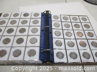 MaxSold Auction: Dealers Binder Of Canada Currency Coins. Pennies, Dimes, Loonies &#38; Sheets Of 50 Cent Coins. - Toronto (Ontario, Canada) SELLER MANAGED Reseller Online Auction - Annette Street