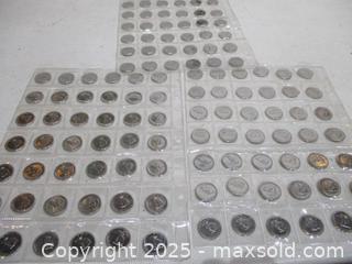 MaxSold Auction: Dealers Lot Of Three Sheets Of 1967 Canada Rabbit Nickels In Uncirculated Conditions &#38; Near Uncirculated. - Toronto (Ontario, Canada) SELLER MANAGED Reseller Online Auction - Annette Street