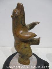 MaxSold Auction: Inuit Rock Carving Of Dancing Bear. - Toronto (Ontario, Canada) SELLER MANAGED Reseller Online Auction - Annette Street