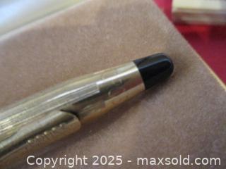 MaxSold Auction: Three Vintage 1/20th 10K Gold Filled CROSS Pens In Original Cases &#38; Booklets. - Toronto (Ontario, Canada) SELLER MANAGED Reseller Online Auction - Annette Street