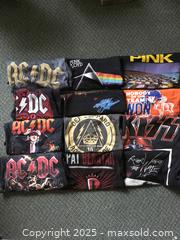 MaxSold Auction: 12 Concert Tee Shirts/Some Vintage  - Saanich (British Columbia, Canada) SELLER MANAGED Reseller Online Auction - Old West Saanich Road