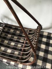 MaxSold Auction: Large Rattan Wood Basket - Saanich (British Columbia, Canada) PARTNER MANAGED Estate Sale Online Auction - Old West Saanich Road