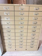 MaxSold Auction: Forms Drawer Cabinet - Hamilton (Ontario, Canada) SELLER MANAGED Moving Online Auction - Silverbirch Blvd