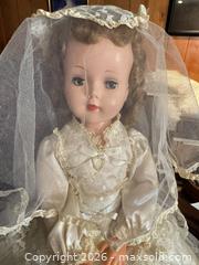 MaxSold Auction: 1950’s Sweet Sue Walker Doll Bride  - Westminster (Colorado, USA) SELLER MANAGED Downsizing Online Auction - Raritan Street