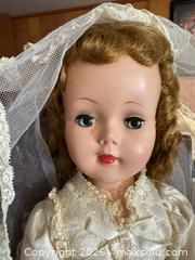 MaxSold Auction: 1950’s Sweet Sue Walker Doll Bride  - Westminster (Colorado, USA) SELLER MANAGED Downsizing Online Auction - Raritan Street