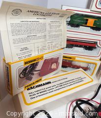 MaxSold Auction: Bachman HO Train Big Lot Cars Tracks Power Packs  - Westminster (Colorado, USA) SELLER MANAGED Downsizing Online Auction - Raritan Street