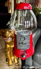 MaxSold Auction: Nostalgic Carousel Gumball Machine Ornate Black Stand - Westminster (Colorado, USA) SELLER MANAGED Downsizing Online Auction - Raritan Street