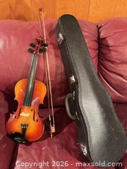MaxSold Auction: Vintage Lark Violin with Bow & Case - Westminster (Colorado, USA) SELLER MANAGED Downsizing Online Auction - Raritan Street
