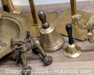 MaxSold Auction: Brass/Bronze Mix Lot - Woonsocket (Rhode Island, USA) SELLER MANAGED Downsizing Online Auction -  Providence Street (STORAGE)