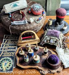 MaxSold Auction: Vintage/Antique Sewing Lot - Woonsocket (Rhode Island, USA) SELLER MANAGED Downsizing Online Auction -  Providence Street (STORAGE)