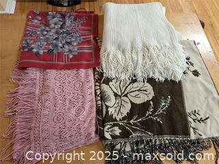MaxSold Auction: 4 Scarves - Stone Mills (Ontario, Canada) SELLER MANAGED Charity/Fundraising Online Auction - Academy Street