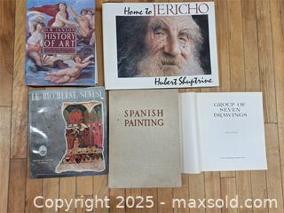 MaxSold Auction: Art Books - Stone Mills (Ontario, Canada) SELLER MANAGED Charity/Fundraising Online Auction - Academy Street