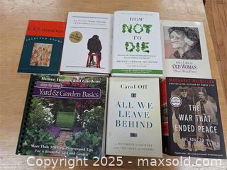 MaxSold Auction: Books - Stone Mills (Ontario, Canada) SELLER MANAGED Charity/Fundraising Online Auction - Academy Street