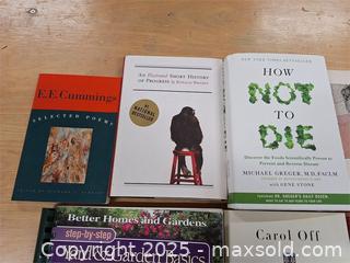 MaxSold Auction: Books - Stone Mills (Ontario, Canada) SELLER MANAGED Charity/Fundraising Online Auction - Academy Street