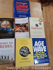 MaxSold Auction: Books - Stone Mills (Ontario, Canada) SELLER MANAGED Charity/Fundraising Online Auction - Academy Street