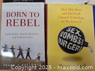 MaxSold Auction: Books - Stone Mills (Ontario, Canada) SELLER MANAGED Charity/Fundraising Online Auction - Academy Street