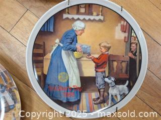 MaxSold Auction: Collector Plates - Stone Mills (Ontario, Canada) SELLER MANAGED Charity/Fundraising Online Auction - Academy Street