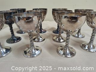 MaxSold Auction: Metal Globlets with Beautiful Stems - Stone Mills (Ontario, Canada) SELLER MANAGED Charity/Fundraising Online Auction - Academy Street