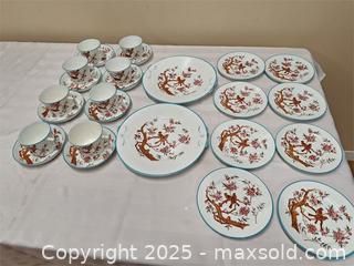 MaxSold Auction: Oriental Inspired Partial Tea Service - Stone Mills (Ontario, Canada) SELLER MANAGED Charity/Fundraising Online Auction - Academy Street