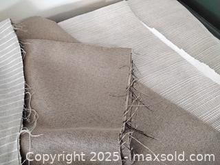 MaxSold Auction: Shades of brown Upholstery Fabric - Stone Mills (Ontario, Canada) SELLER MANAGED Charity/Fundraising Online Auction - Academy Street