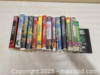 MaxSold Auction: VHS lot - Stone Mills (Ontario, Canada) SELLER MANAGED Charity/Fundraising Online Auction - Academy Street