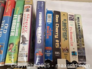 MaxSold Auction: VHS Movies - Stone Mills (Ontario, Canada) SELLER MANAGED Charity/Fundraising Online Auction - Academy Street