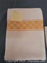 MaxSold Auction: Vintage Linen Tablecloth and Shear Panel - Stone Mills (Ontario, Canada) SELLER MANAGED Charity/Fundraising Online Auction - Academy Street