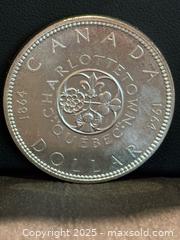 MaxSold Auction: 1964 Canada  Silver  Dollar - Elizabeth II - Vintage Canadian Silver - Aurora (Ontario, Canada) SELLER MANAGED Estate Sale Online Auction -  Closs Square