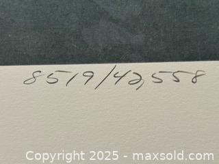 MaxSold Auction:  NEW, Robert Bateman Limited Edition Print The Air, The Forest And The Watch - Aurora (Ontario, Canada) SELLER MANAGED Estate Sale Online Auction -  Closs Square