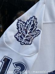 MaxSold Auction: Professionally Framed , Signed Mats SUNDIN Jersey , 40” x38 “ , ready to Hang  - Aurora (Ontario, Canada) SELLER MANAGED Estate Sale Online Auction -  Closs Square